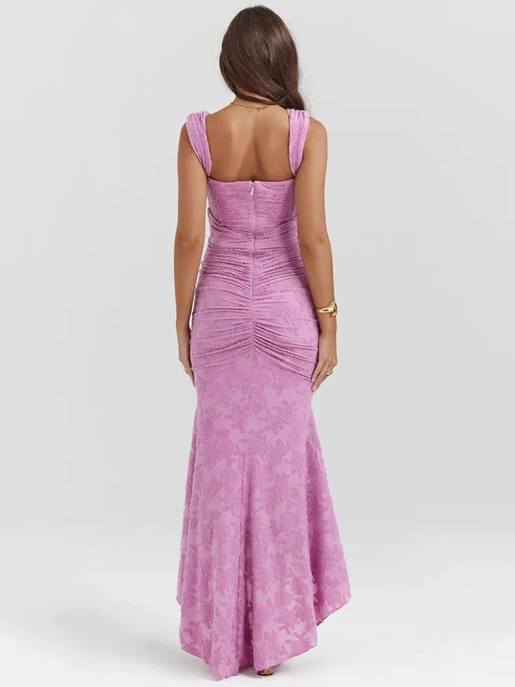 2024 Sexy Zipper Bodycon Female Elegance Party Maxi Dress