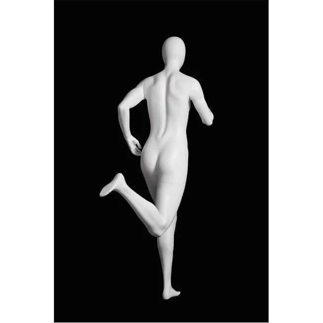 Athletic White Female Running Mannequin MM-PB4W2