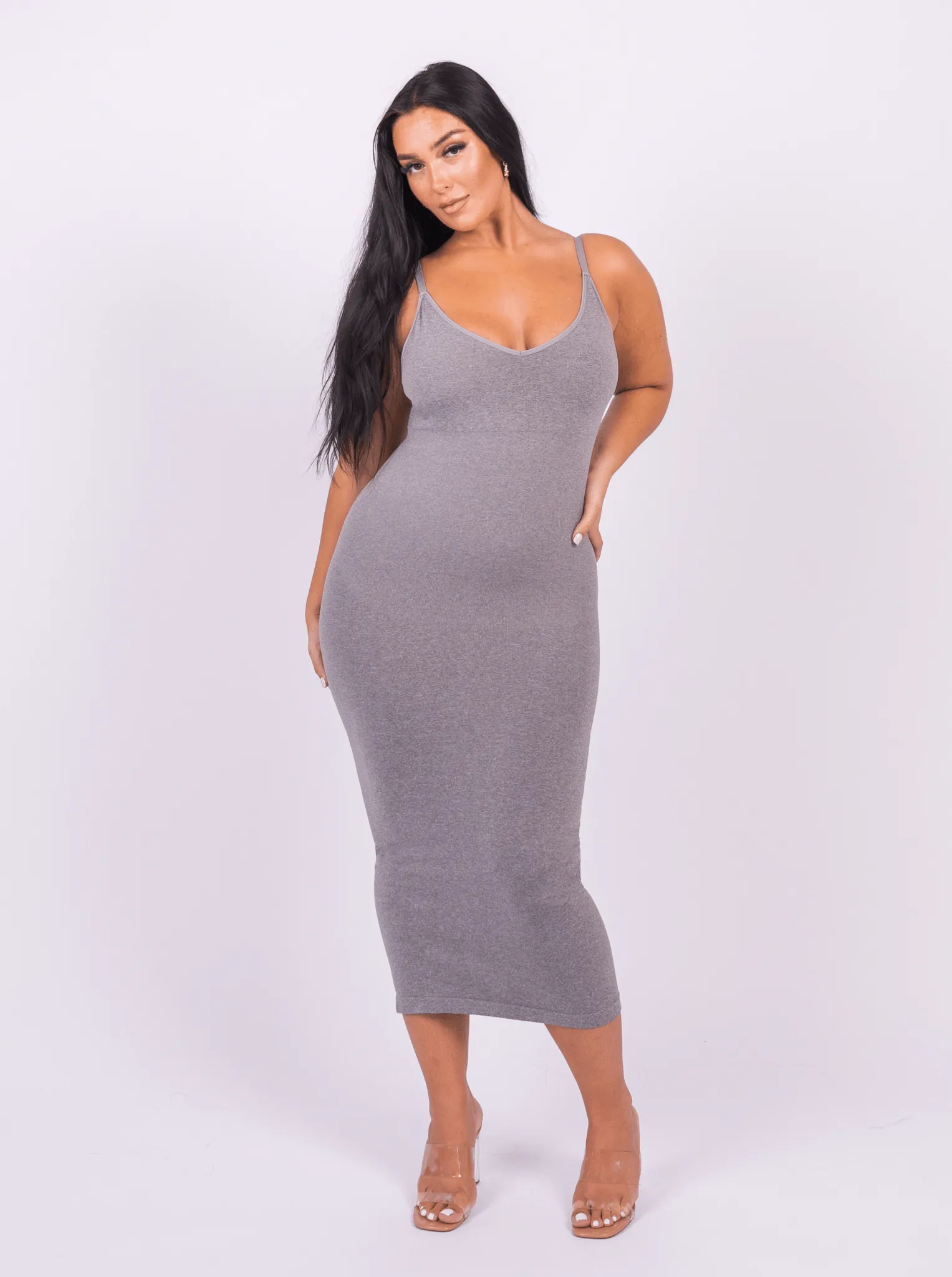 Azura - Built-In 360° Seamless Midi Bodycon Dress