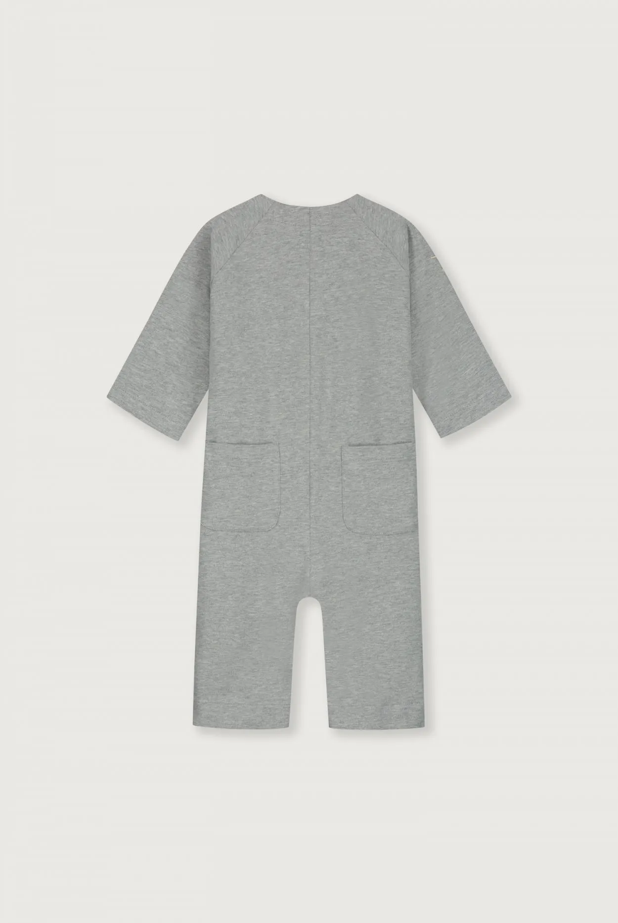 Baby Overall | Grey Melange