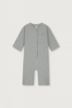 Baby Overall | Grey Melange