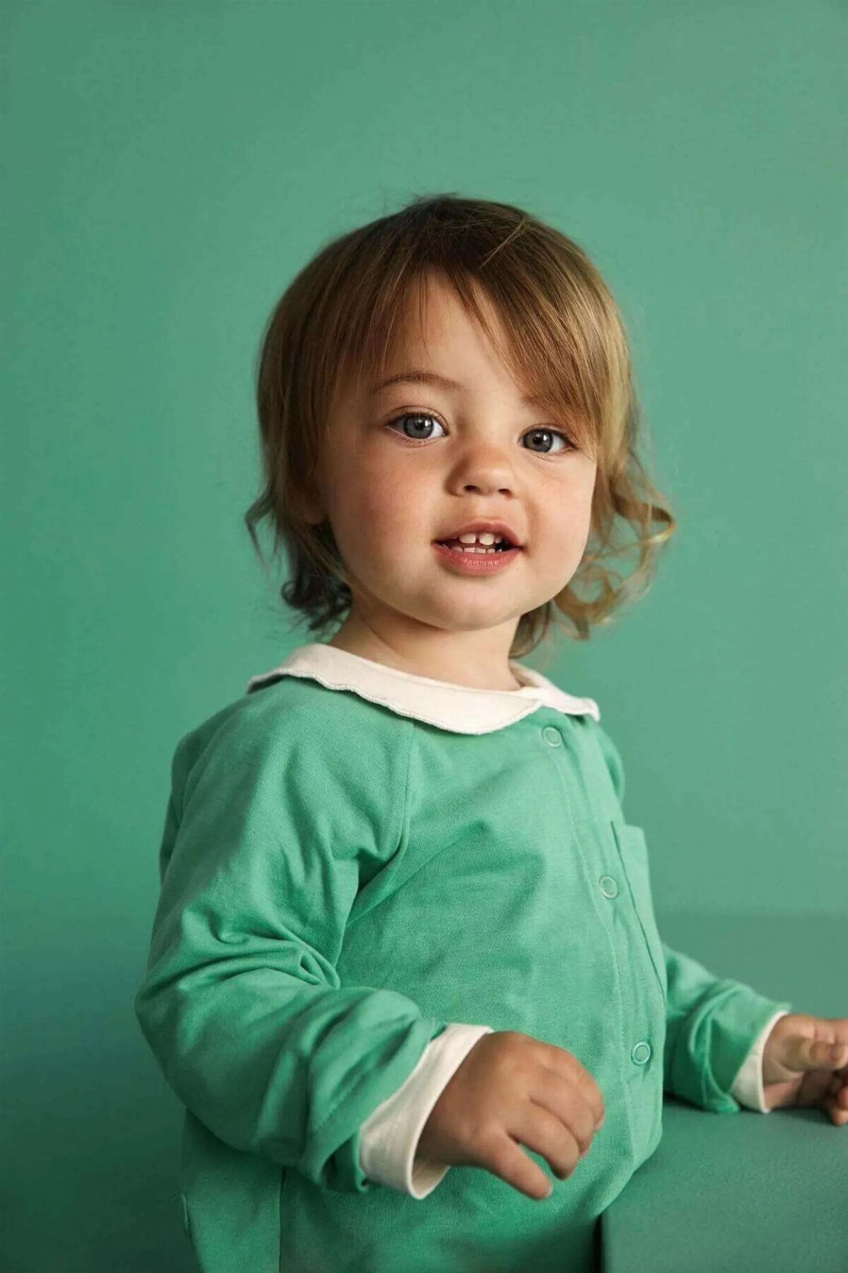 Baby Overall | Grey Melange