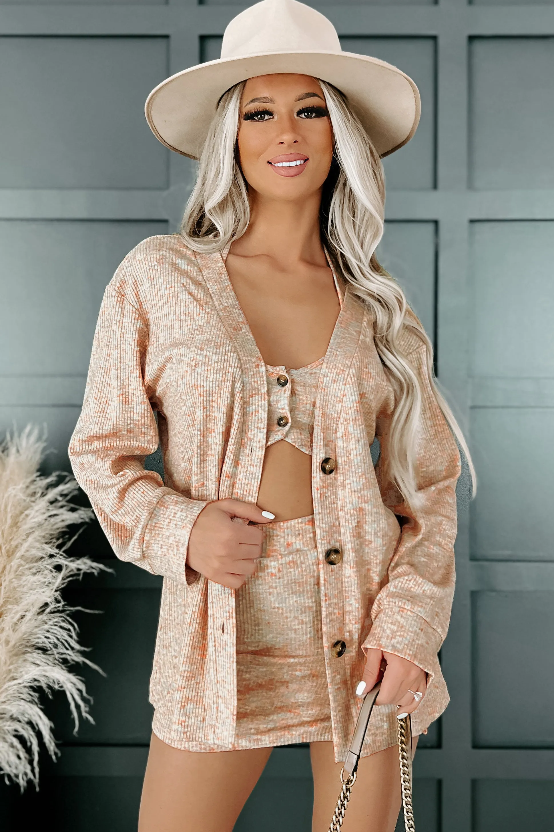Being Vibrant Multi-Colored 3-Piece Set (Pink)