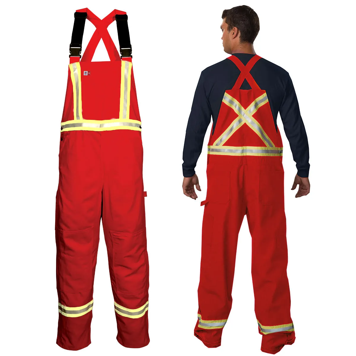 Bib Overall Unlined with Reflective Material - 189US7