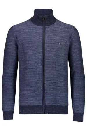 Bison Structure Zip Cardigan