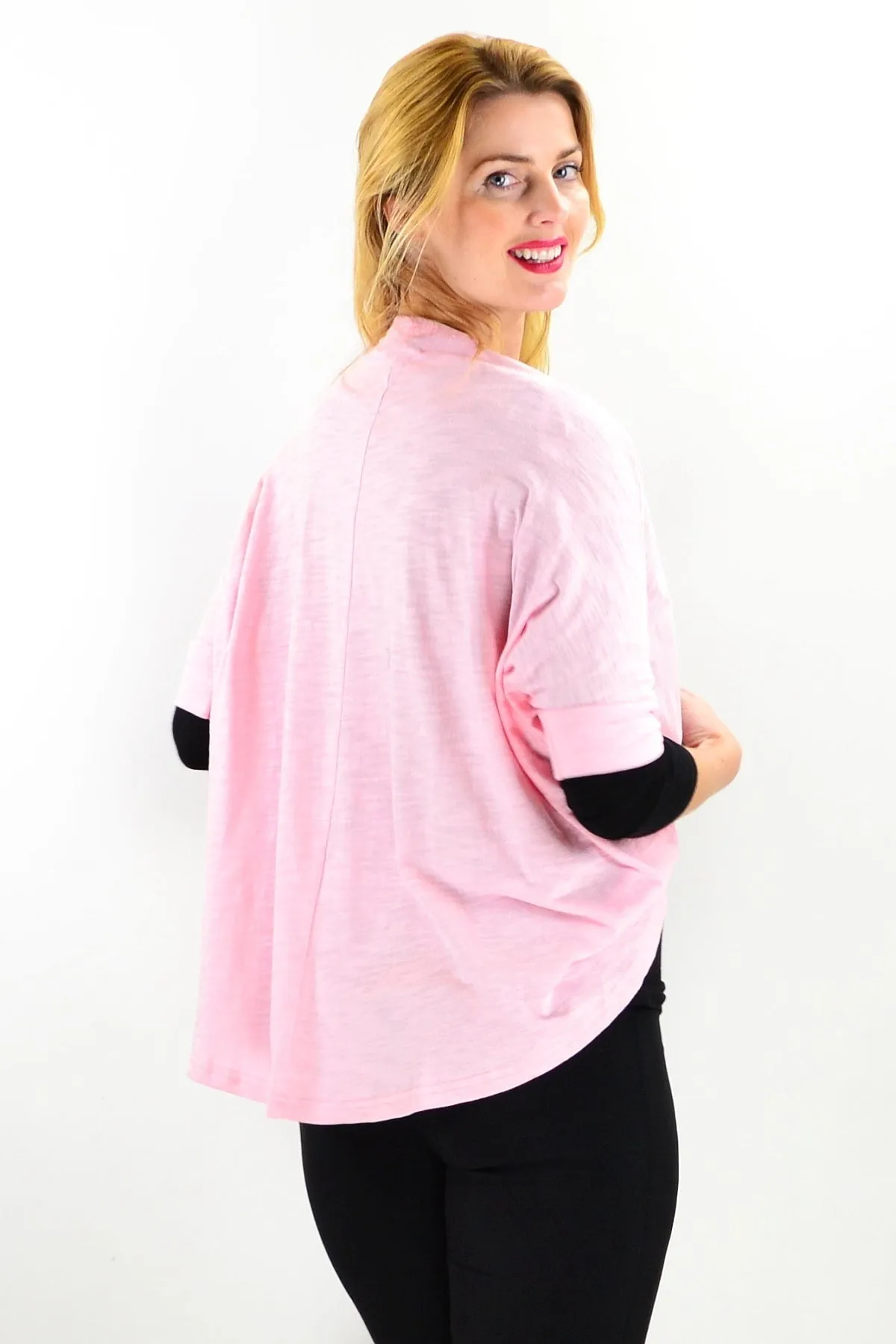 Blush Mini Shrug Cardigan