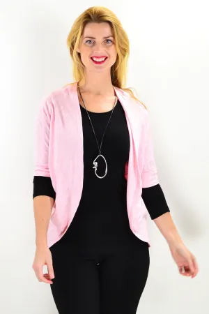 Blush Mini Shrug Cardigan