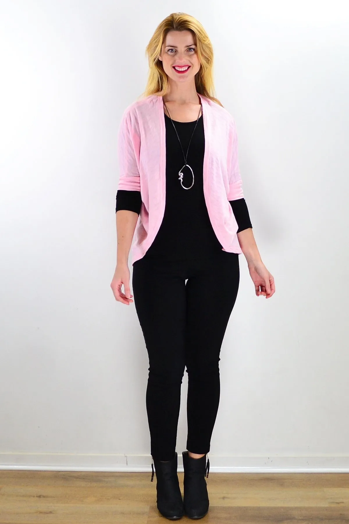Blush Mini Shrug Cardigan
