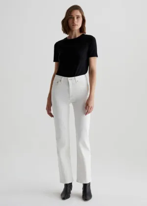 BRINLEY MID RISE STRAIGHT LEG JEAN