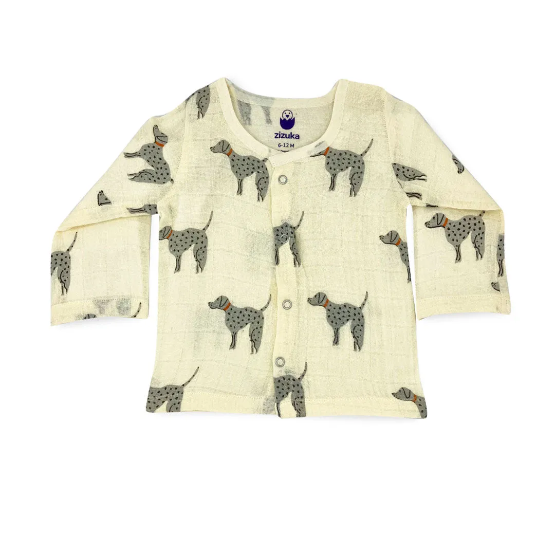 Buy 2 Get 1 FREE- Night Suit Pyjama Set-100% Organic Muslin Cotton