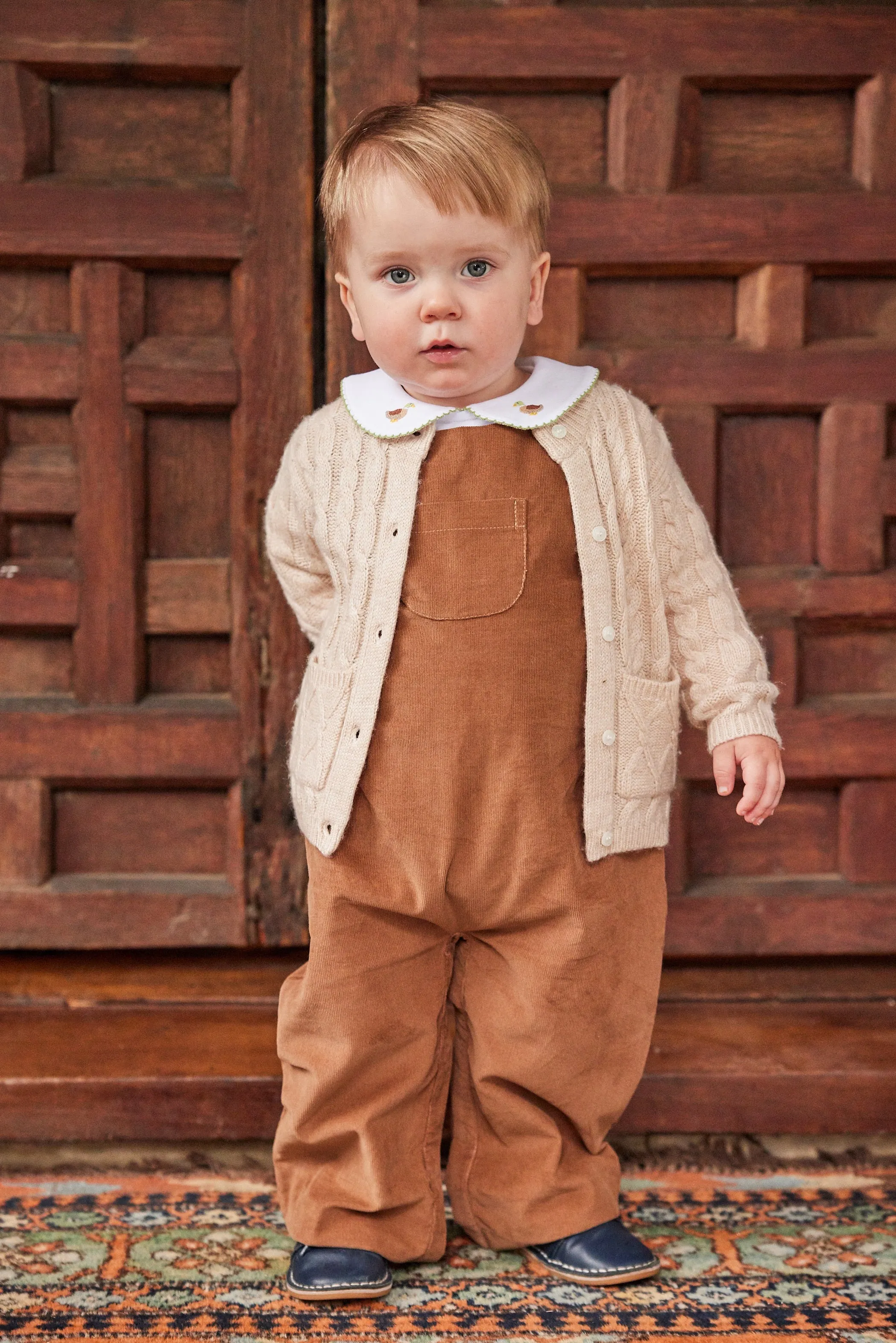 Campbell Overall- Chestnut Corduroy