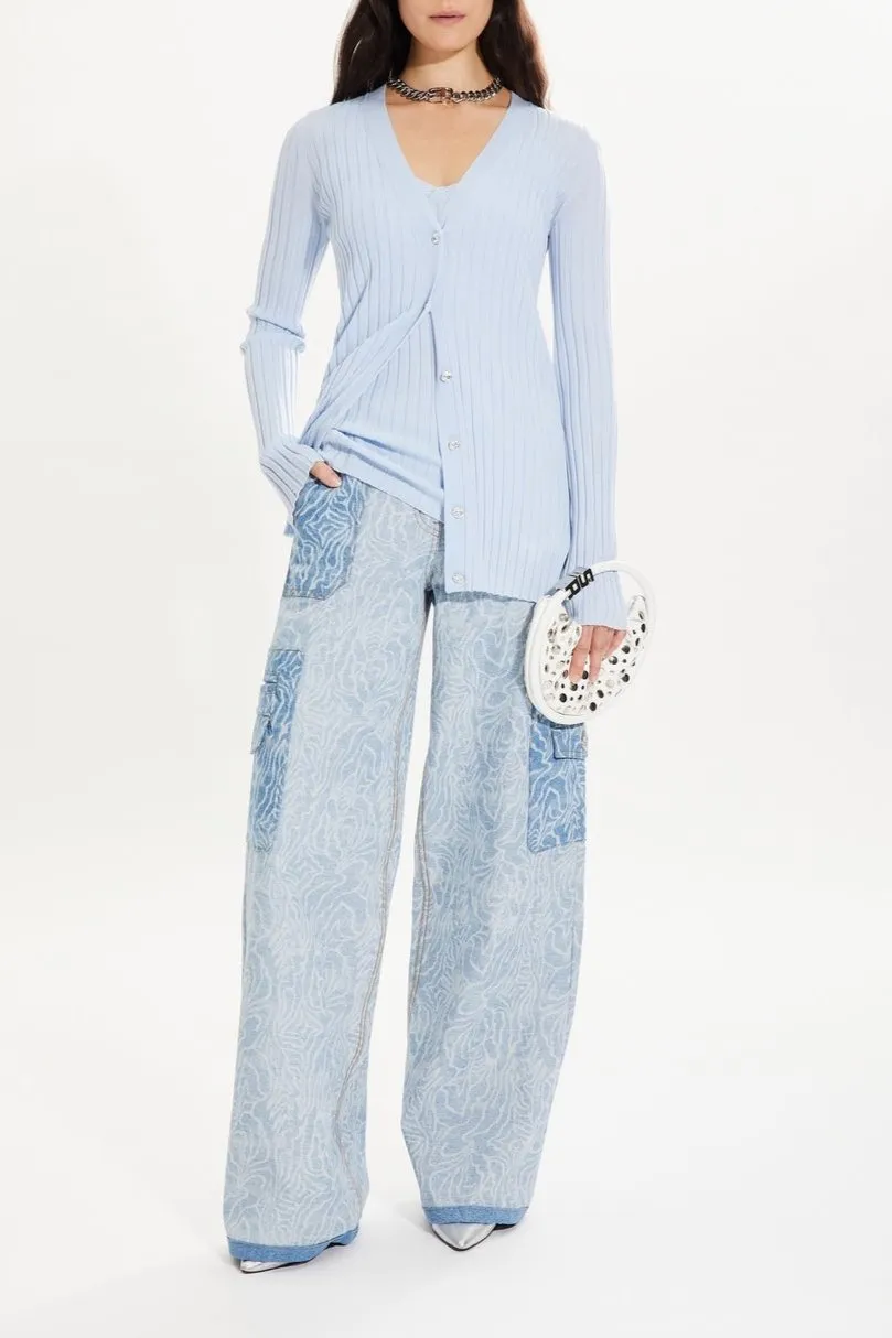 Cardigan - Ciel - Femme