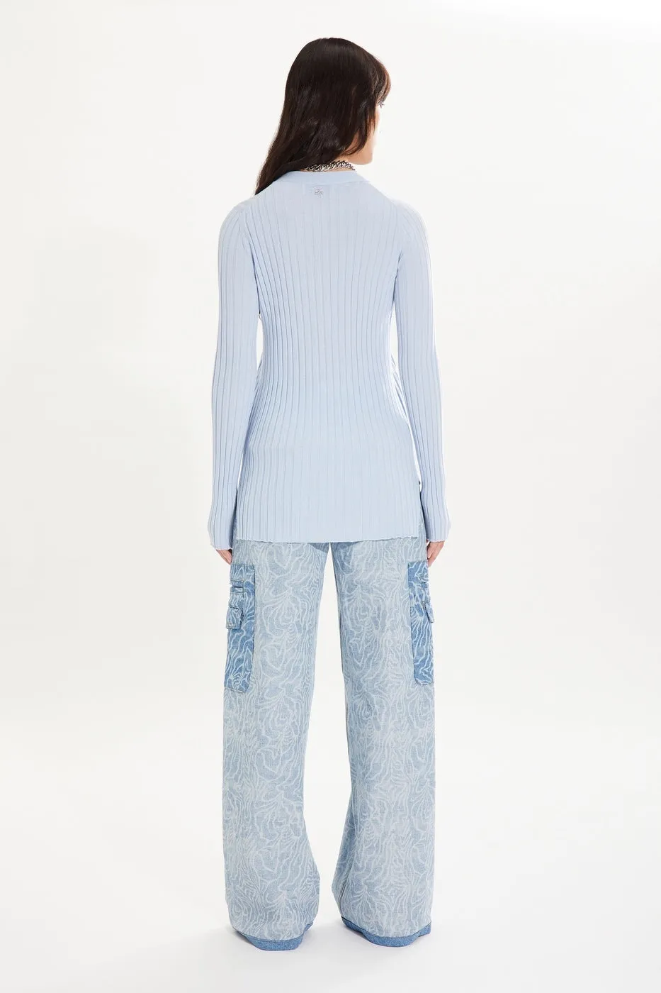 Cardigan - Ciel - Femme