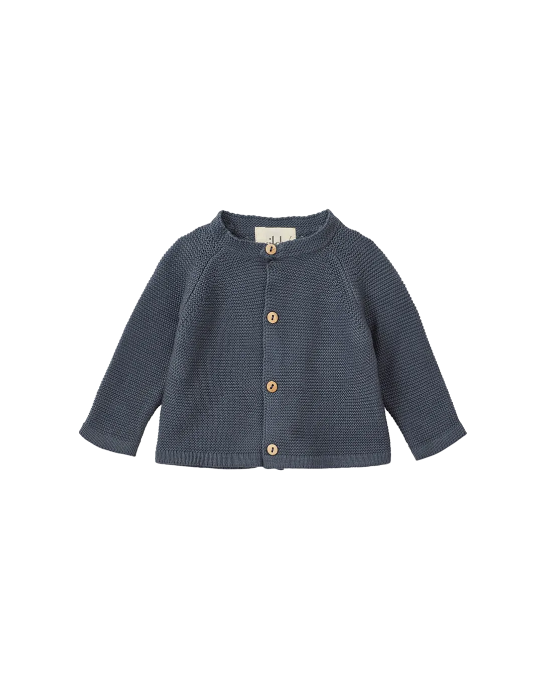 CARDIGAN VILD NATURAL BLUE