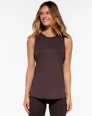 CLASSIC KEYLINE PIMA TANK RAISIN