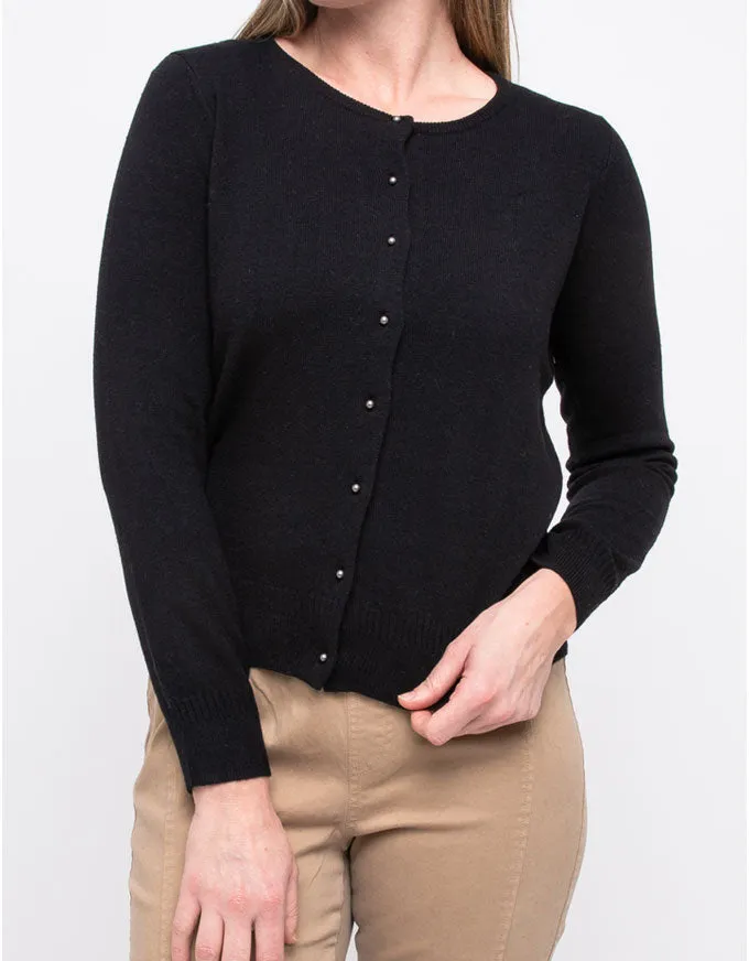 Core Cardi Black