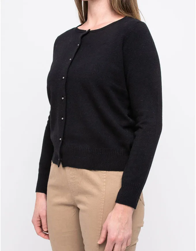 Core Cardi Black