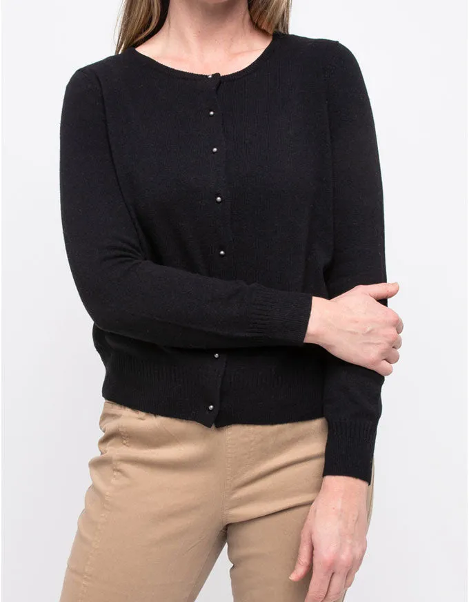 Core Cardi Black