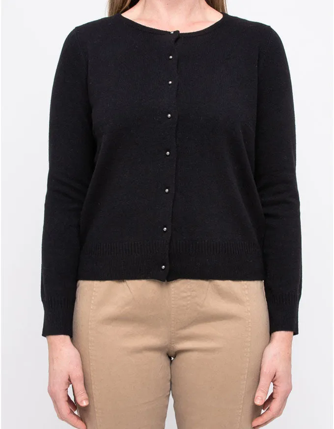 Core Cardi Black