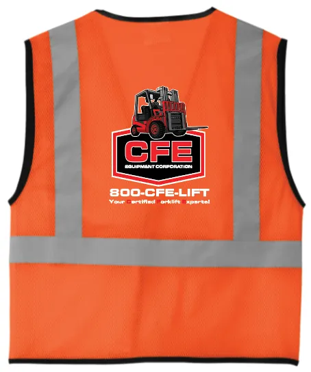 CornerStone ® ANSI 107 Class 2 Economy Mesh One-Pocket Vest