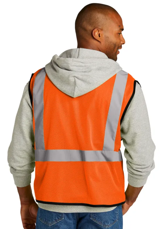CornerStone ® ANSI 107 Class 2 Economy Mesh One-Pocket Vest