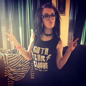 Dead Girls Corp. Goth Chick Clique tank top