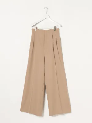 《EBONY》High waist wide Pants