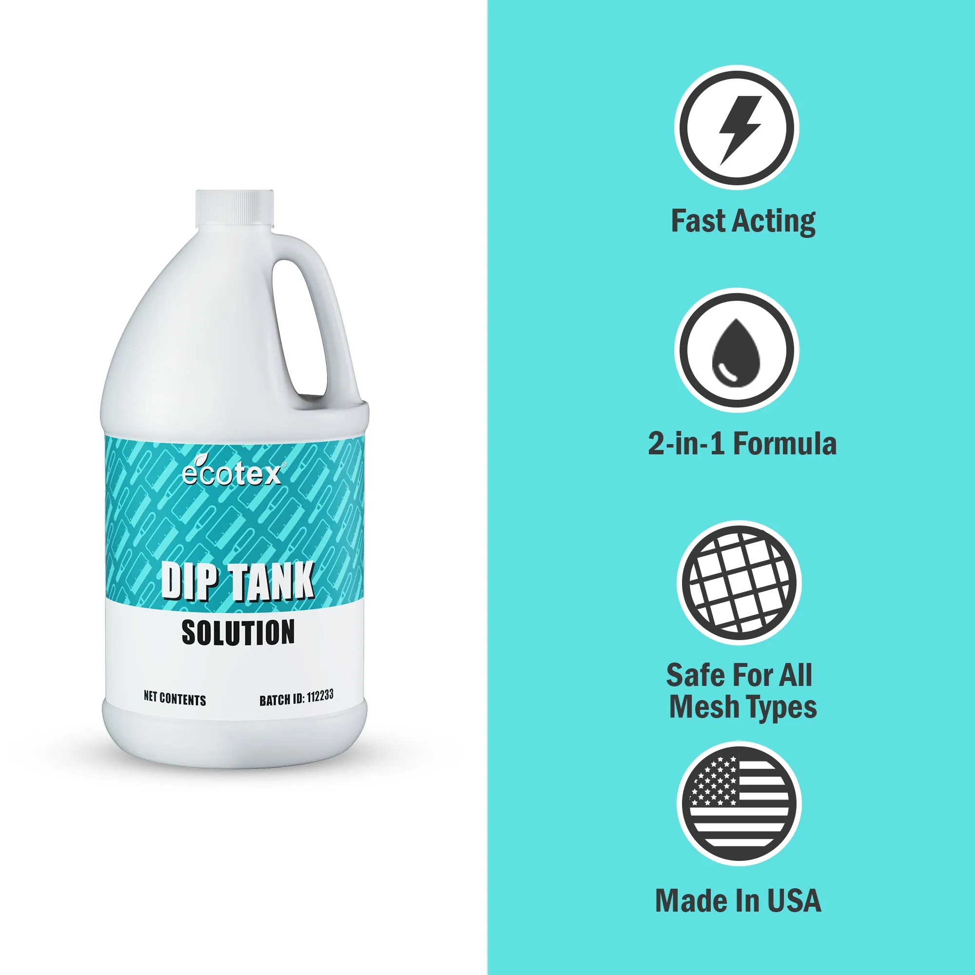 Ecotex® 40 Gallon Screen Printing Dip Tank Kit