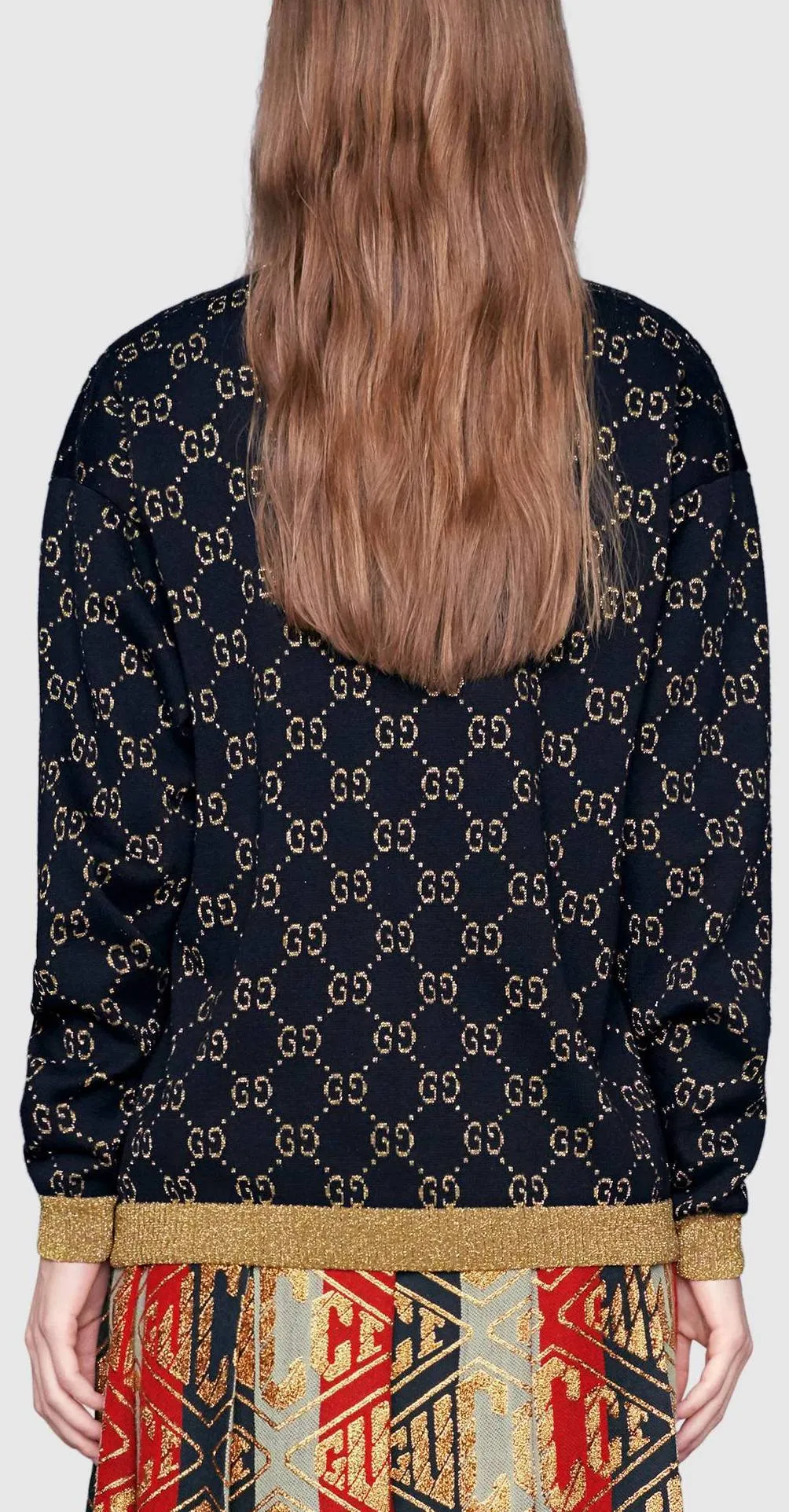 GG Cardigan Sweater