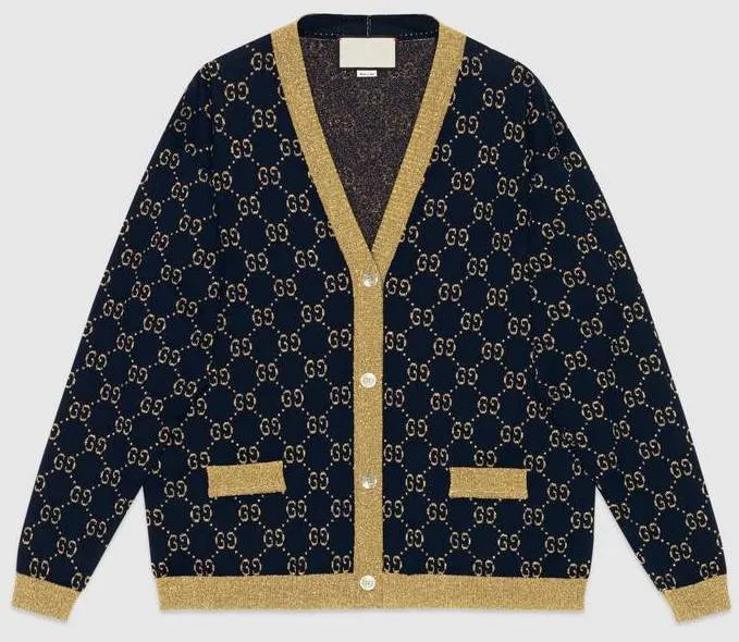 GG Cardigan Sweater