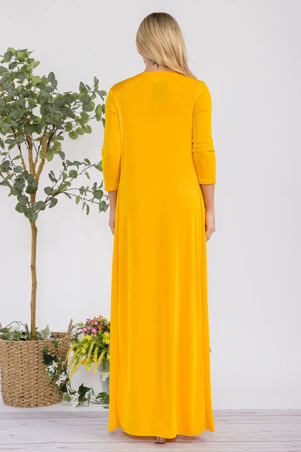 HH636X-S - 2 PC TUBE DRESS AND DUSTER