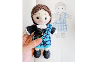 How to Knit James- A Scottish Boy. Knitting Amigurumi. Knitting Doll Pattern. Meemoodolls (Children of the World)