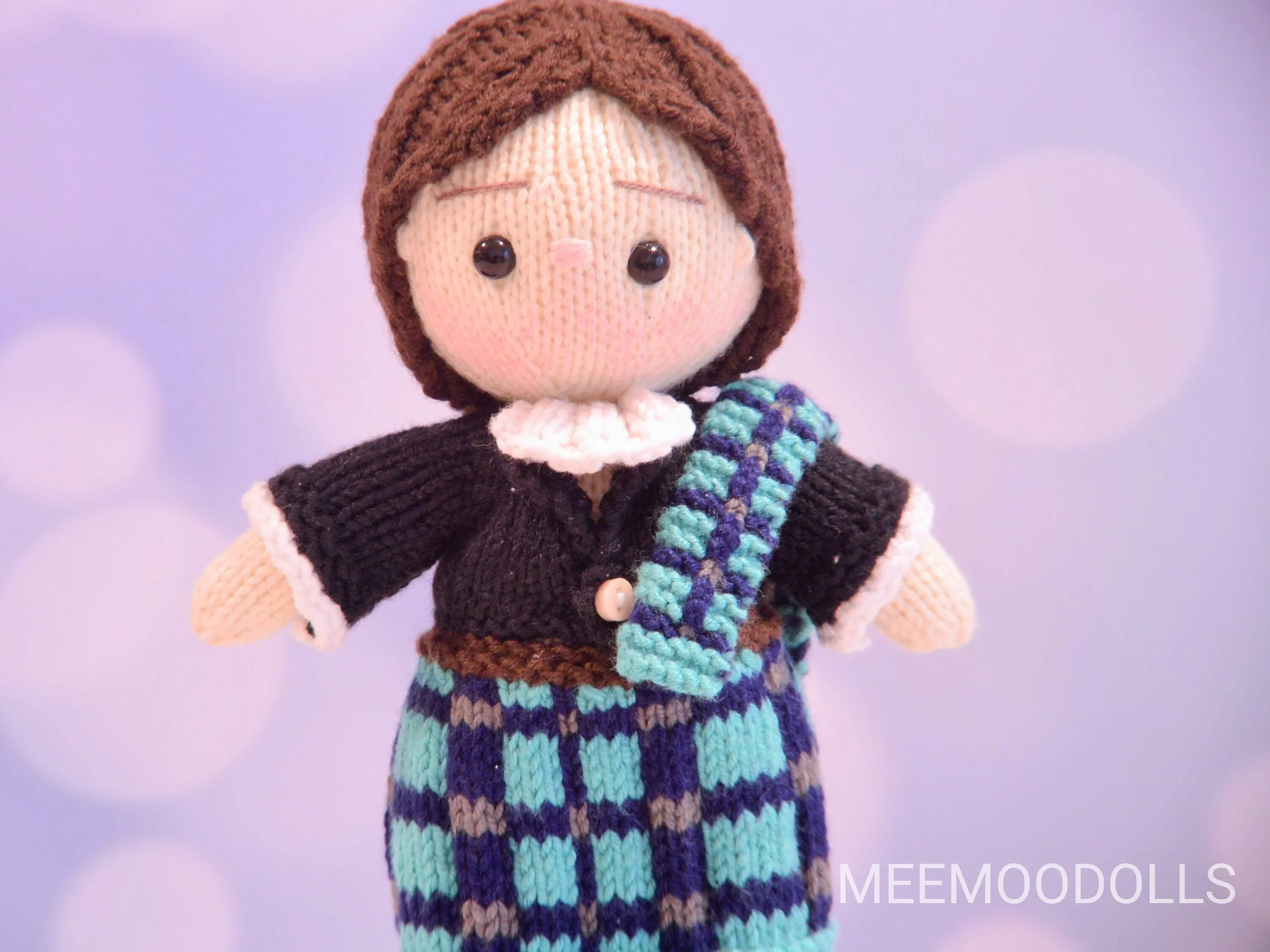 How to Knit James- A Scottish Boy. Knitting Amigurumi. Knitting Doll Pattern. Meemoodolls (Children of the World)