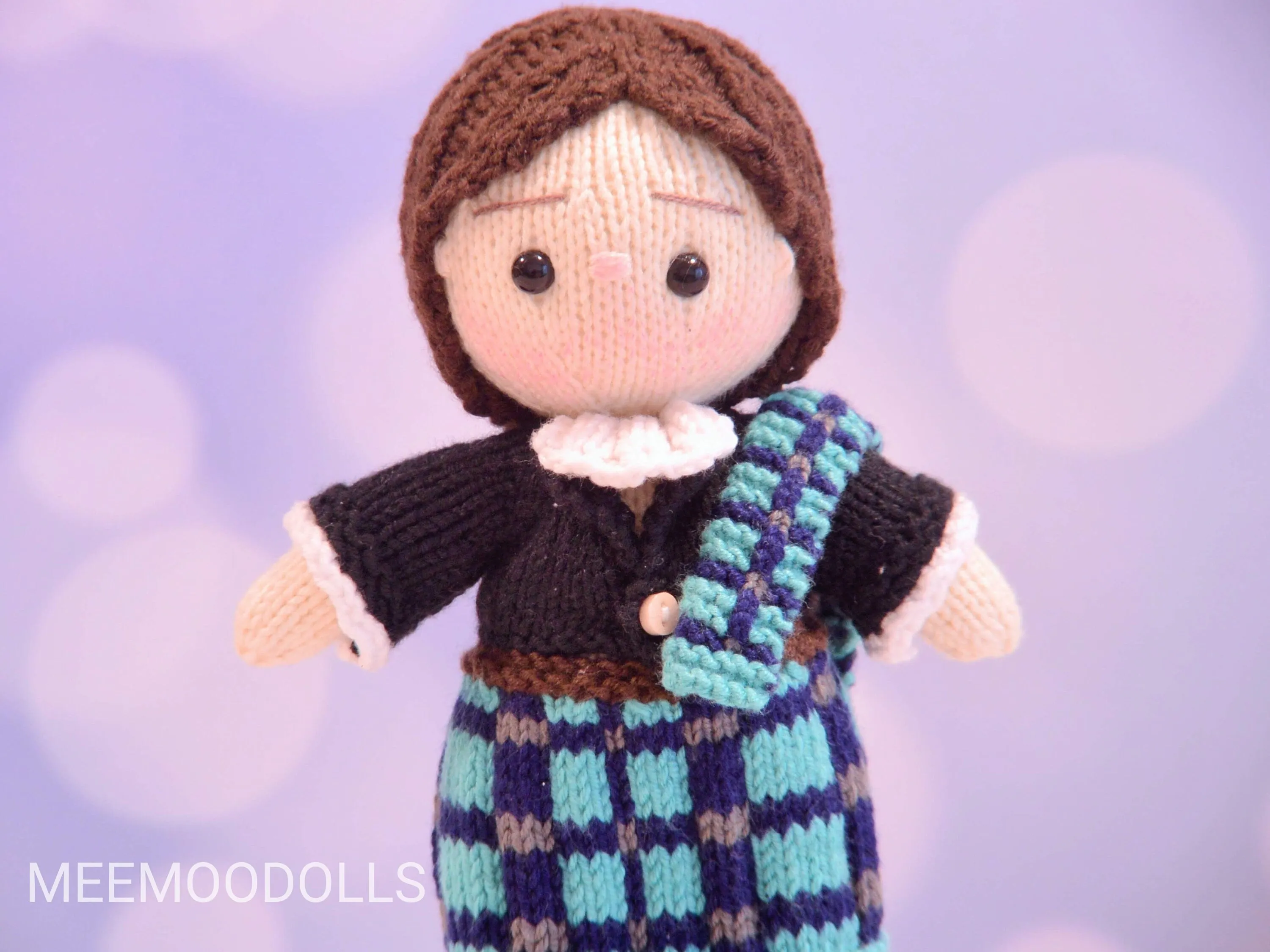 How to Knit James- A Scottish Boy. Knitting Amigurumi. Knitting Doll Pattern. Meemoodolls (Children of the World)