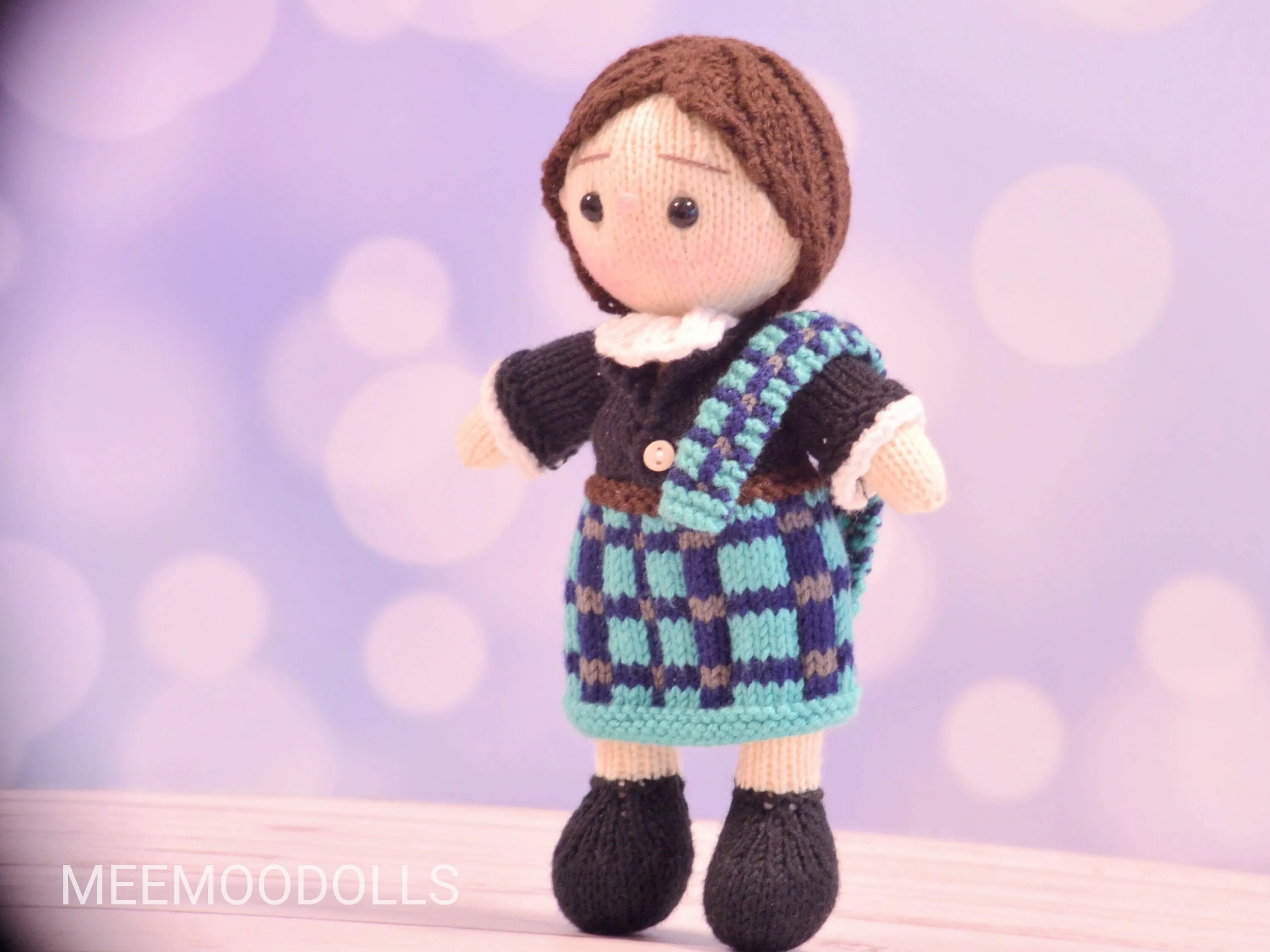 How to Knit James- A Scottish Boy. Knitting Amigurumi. Knitting Doll Pattern. Meemoodolls (Children of the World)
