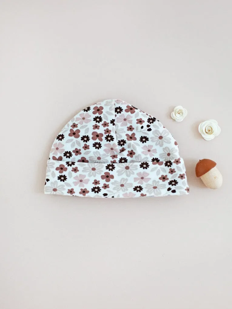 Incubator Vest & Round Hat Set, Ditsy Floral