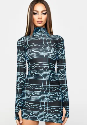 Into The Matrix Bodycon Dress