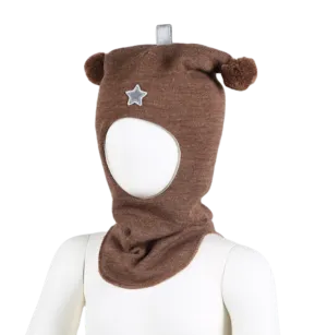 KIVAT ULL | Balaclava - Sjokolade
