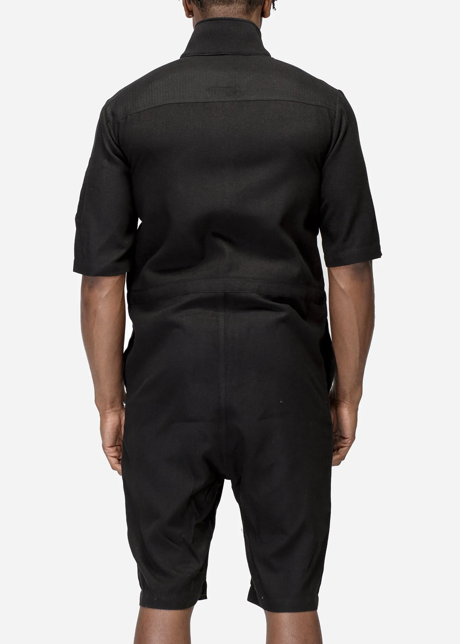Konus Unisex Short Sleeve Overall In Black