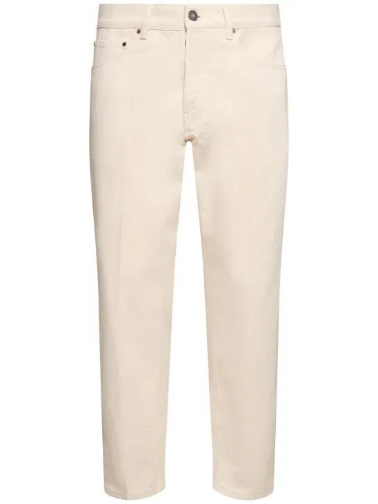 Lardini   Cotton denim jeans 