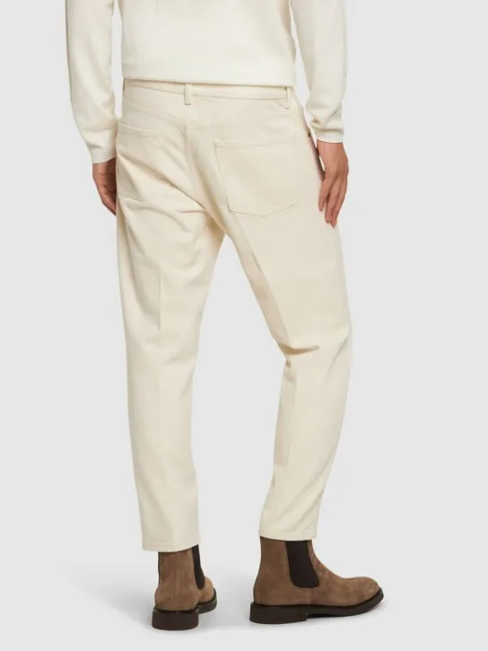 Lardini   Cotton denim jeans 