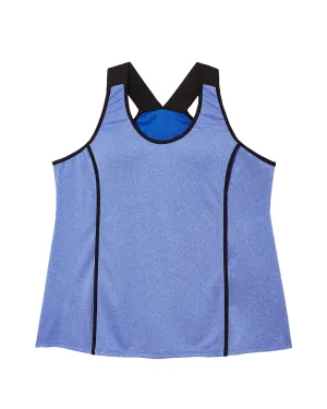 Lark Tank with Contrast Straps | Royal Blue / Black