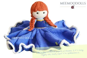 Little Gerda Snuggle Blanket Knitting Pattern