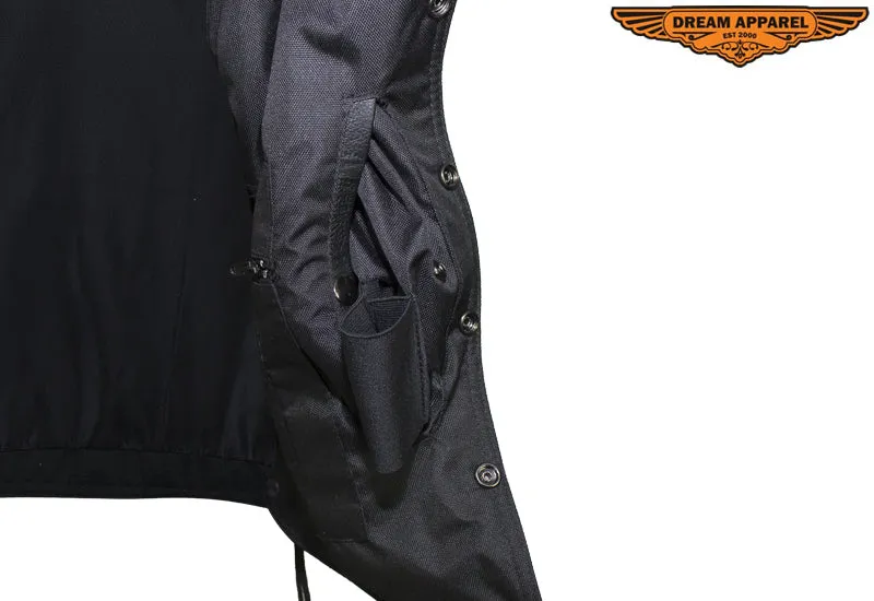 Mens Vest With Side Laces