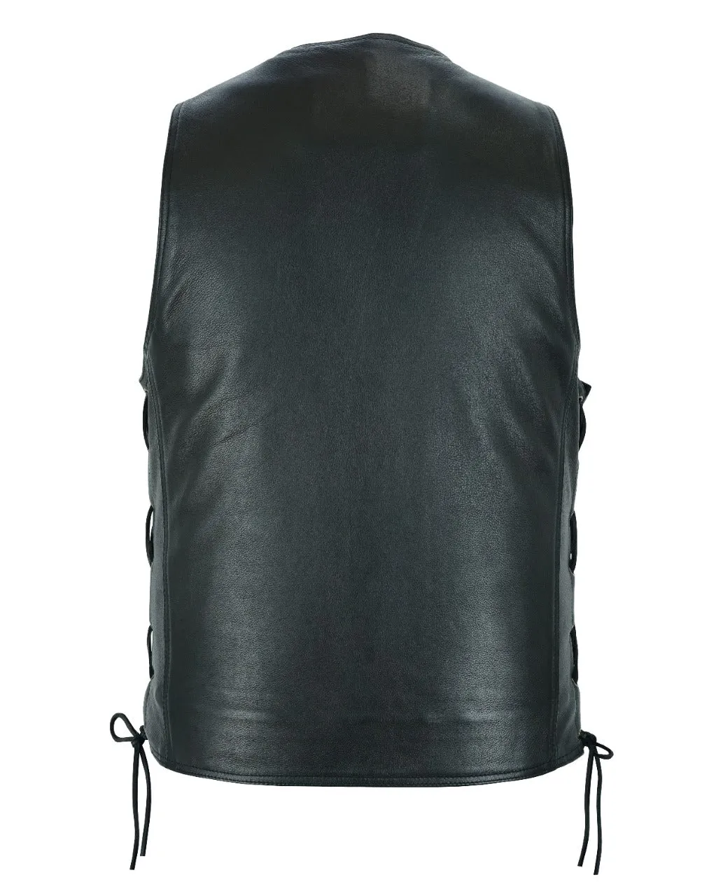Mens Vest With Side Laces