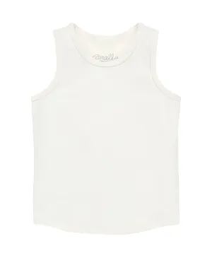 Merino Tank, Ivory