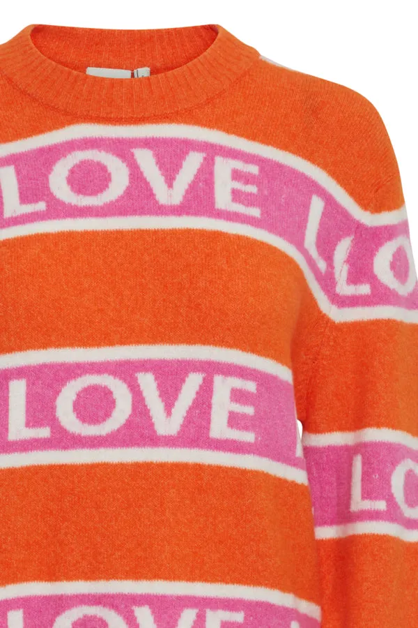 Motif Stripe Jumper