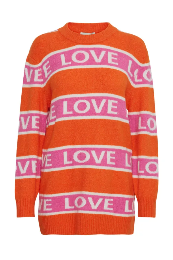 Motif Stripe Jumper