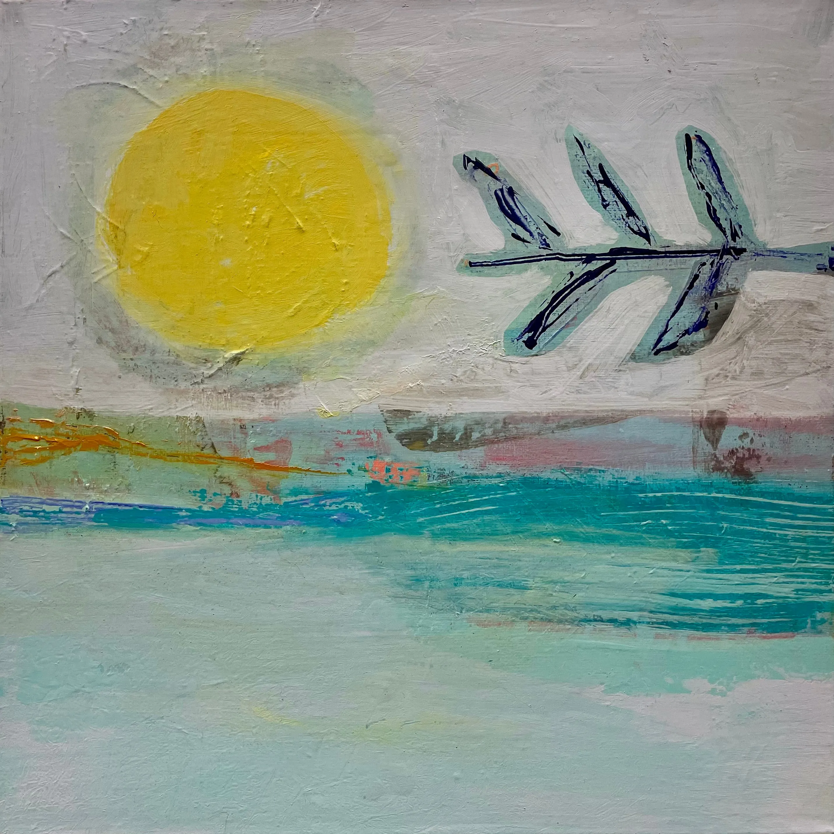 Niamh Collins 'Winter Sun' Original Oil on Canvas