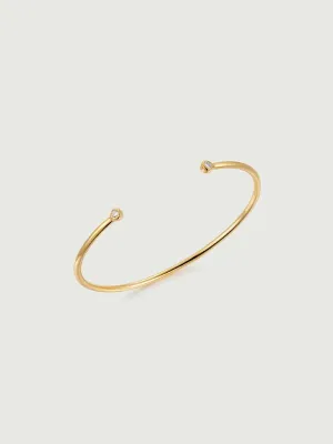 OBY Bezel Set Diamond Bangle